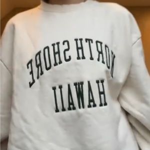 Brandy Melville, cream crew neck, brand new